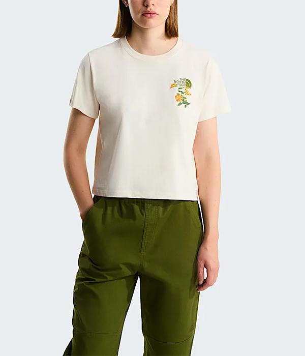 Womens Flora Embro Regular Short-Sleeve Tee—Graphic