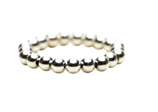 3MM Signature Ring - 8 - Sterling Silver
