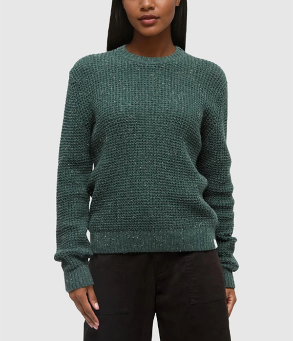Womens Highline Nep Crew Sweater