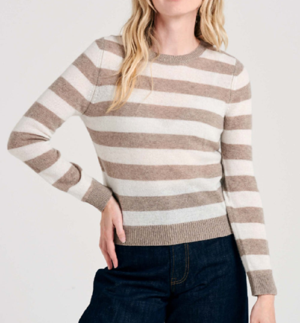 Womens Stripe Crew
