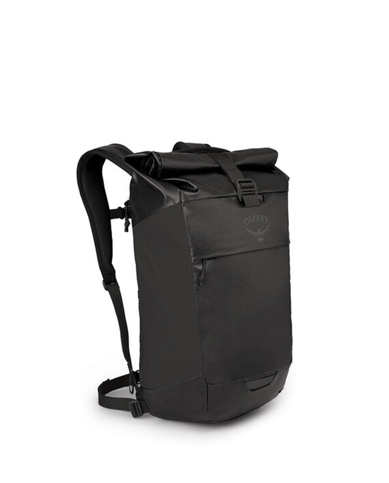 Transporter Roll Top Pack in Black