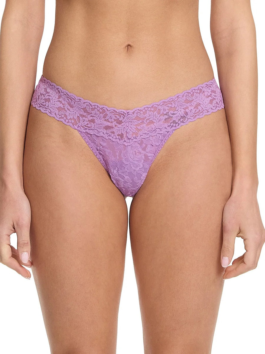 HANKY PANKY Womens Lace Lowrise Thong