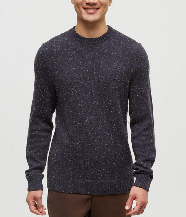 Mens Highline Nep Crew Sweater