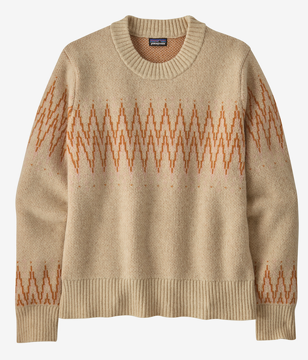 Womens Recycled Wool Crewneck Sweater