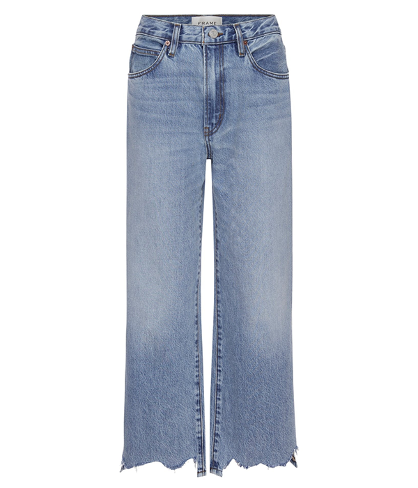 Womens Relaxed Straight Raw Fray in Divine Modern Chew
