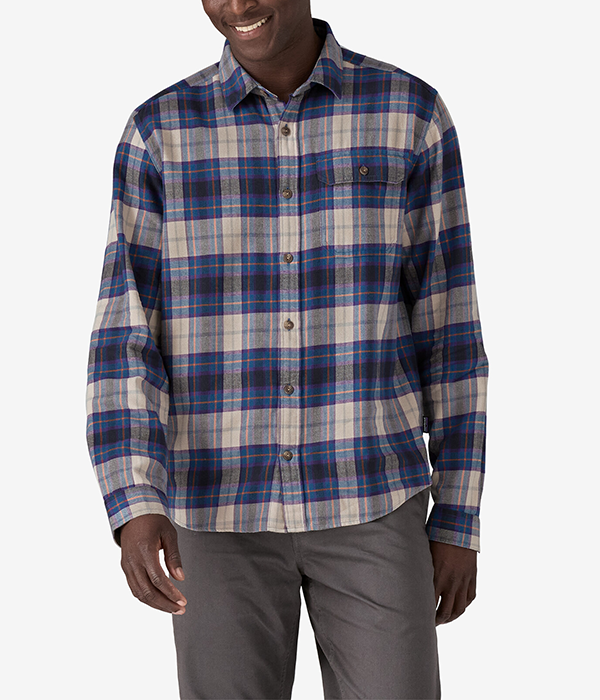 Mens L/S Cotton in Conversion LW Fjord Flannel Shirt