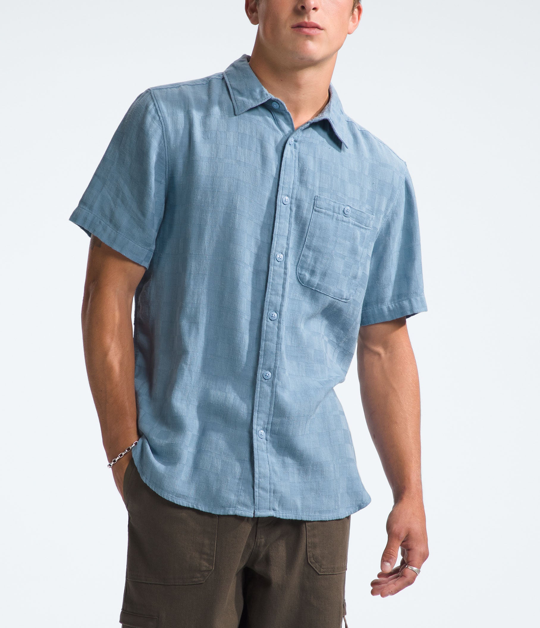 Mens Loghill Jacquard Shirt