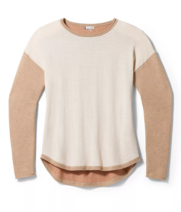 Womens Shadow Pine Colorblock Sweater