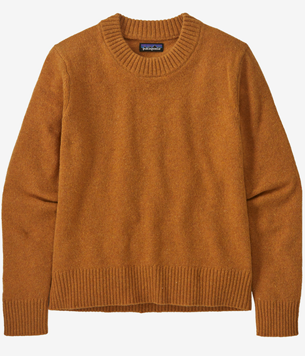 Womens Recycled Wool Crewneck Sweater