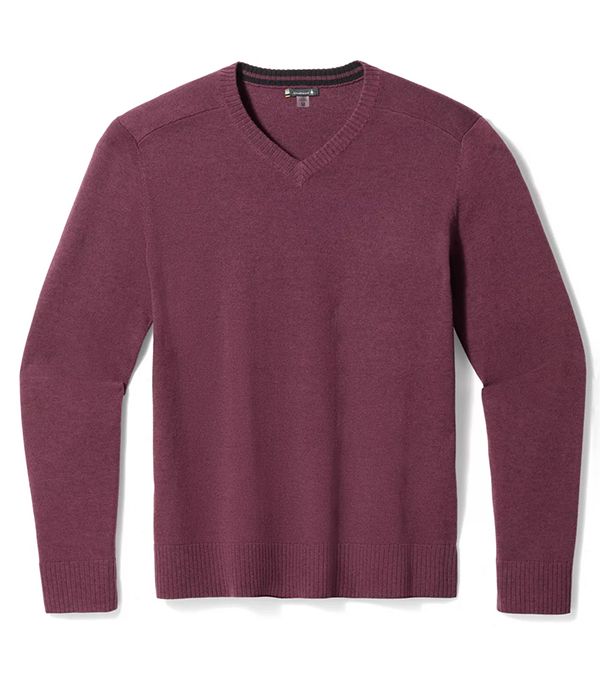 SMARTWOOL Mens Sparwood V-Neck Sweater