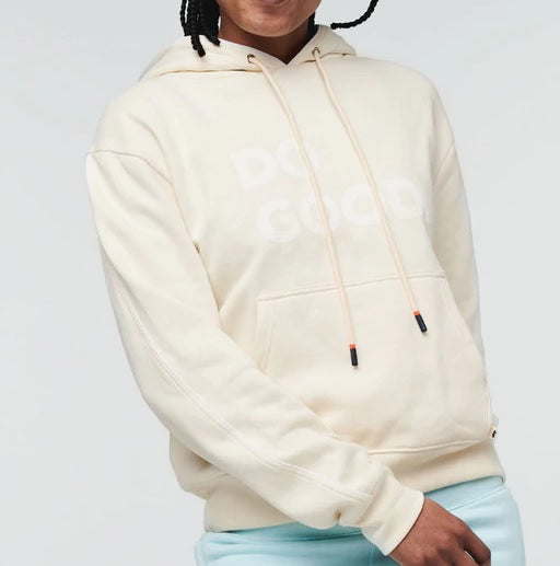 Womens Do Good Hoodie in Bone