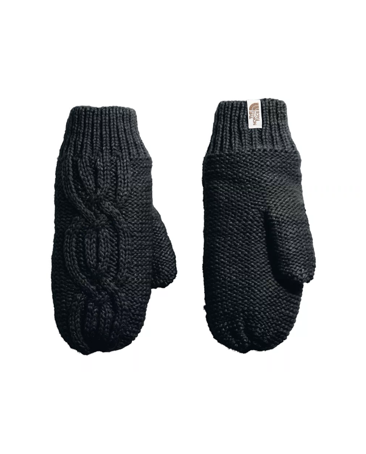 Womens Cable Minna Mitt