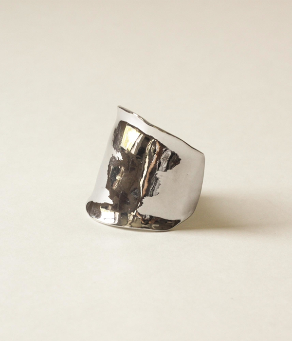 Womens Metal Hair Ponytail Cuff Stick | Silver