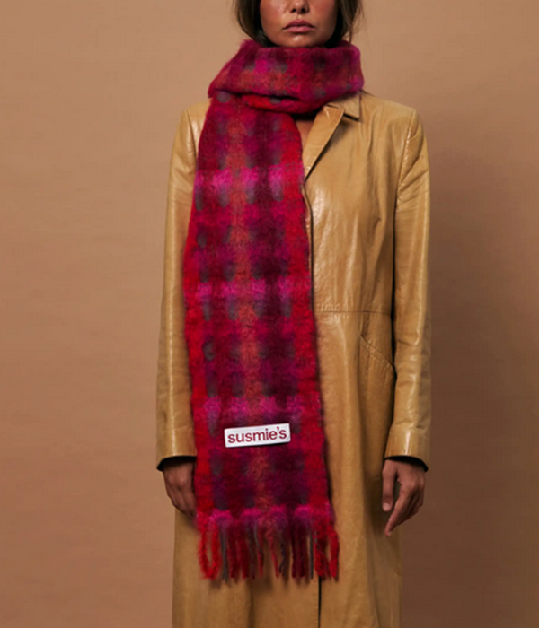 Womens Multicolor Scarf