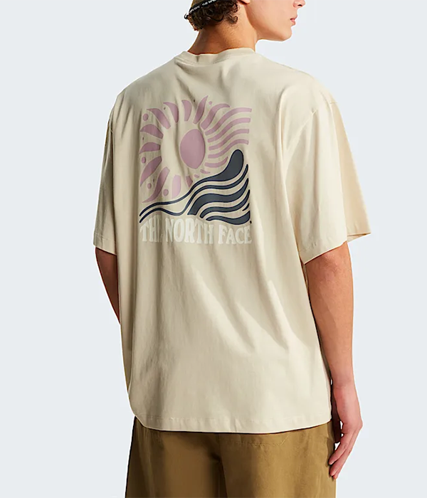 Mens Sun Oversize Short-Sleeve Tee Graphic