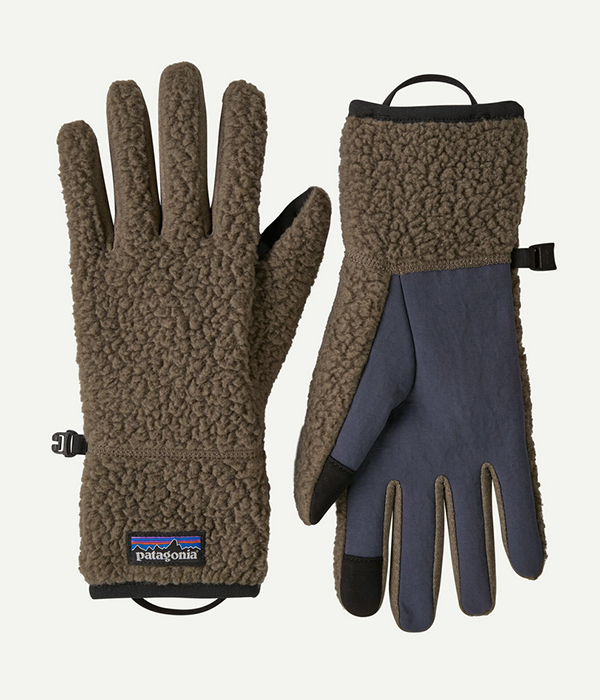 Retro Pile Gloves