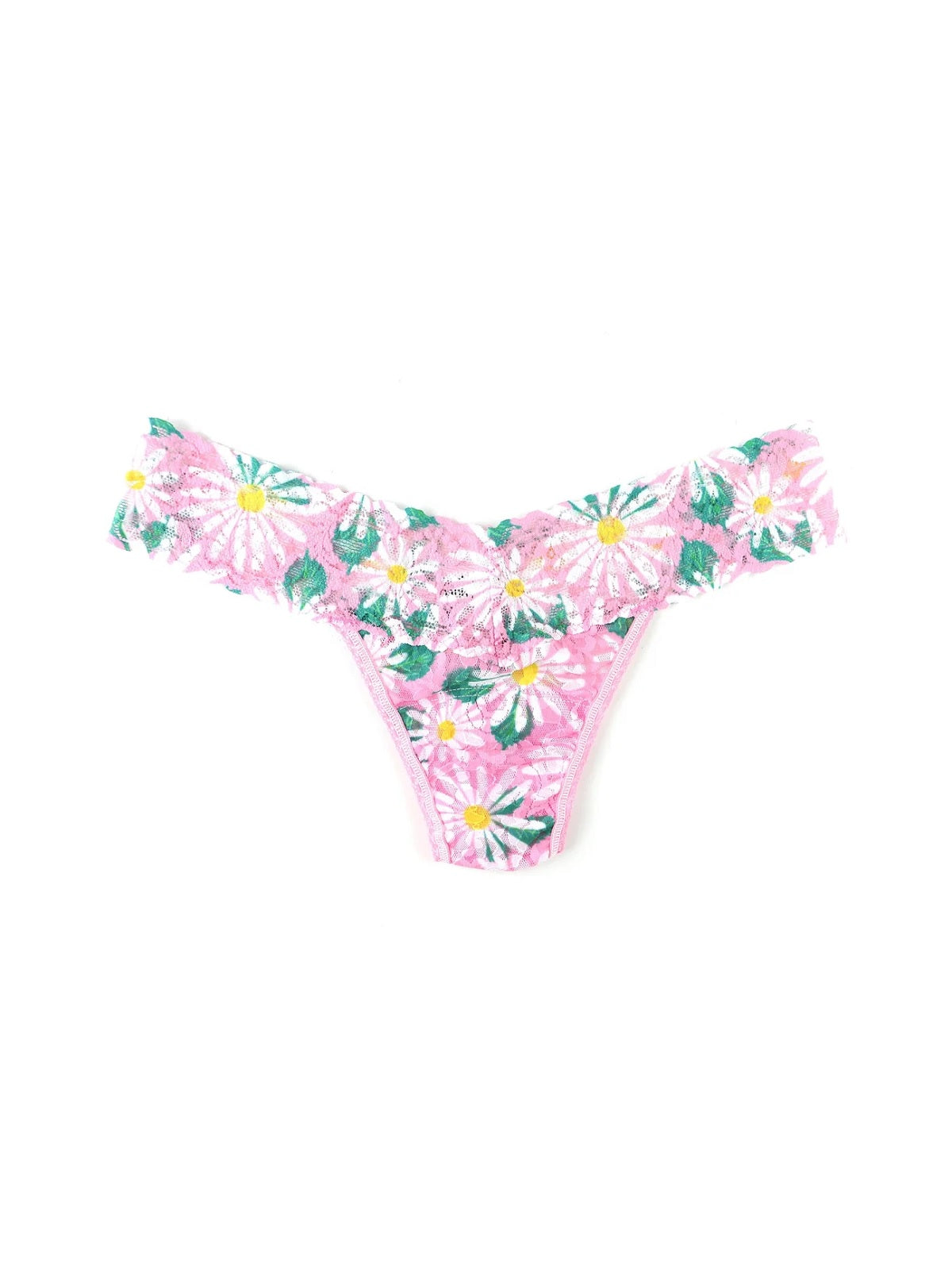 Womens Printed Low Rise Thong Wrapped