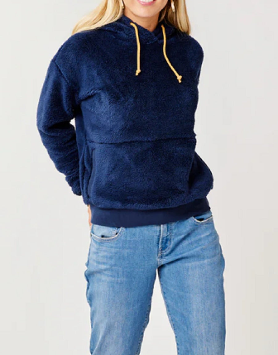 Womens Brie Sherpa Hoodie