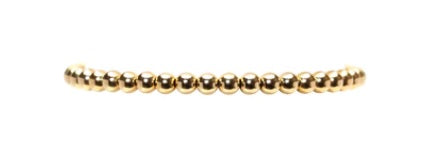 4mm Yellow Gold Filled Bracelet 6.25in