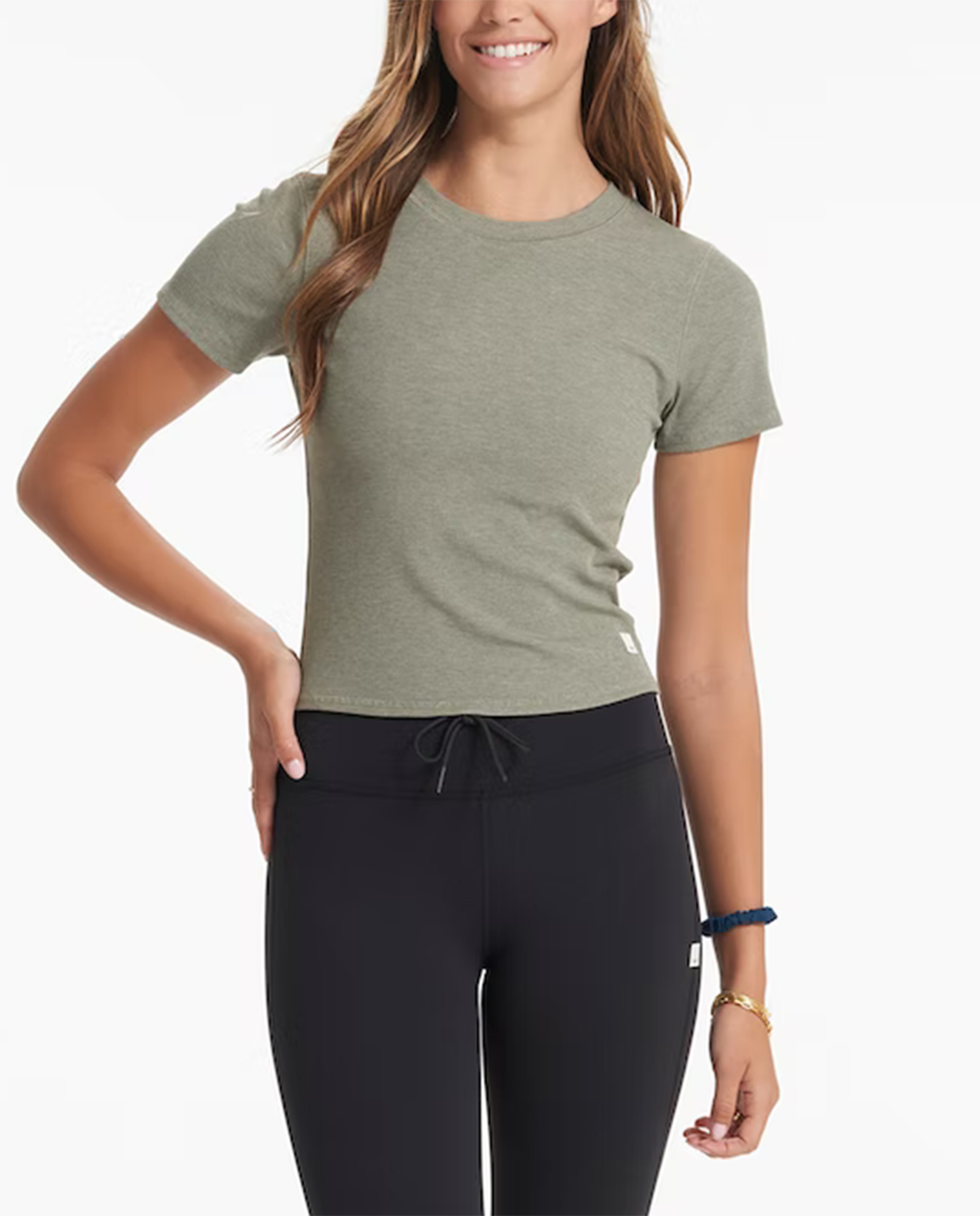Womens Pose Fitted Tee