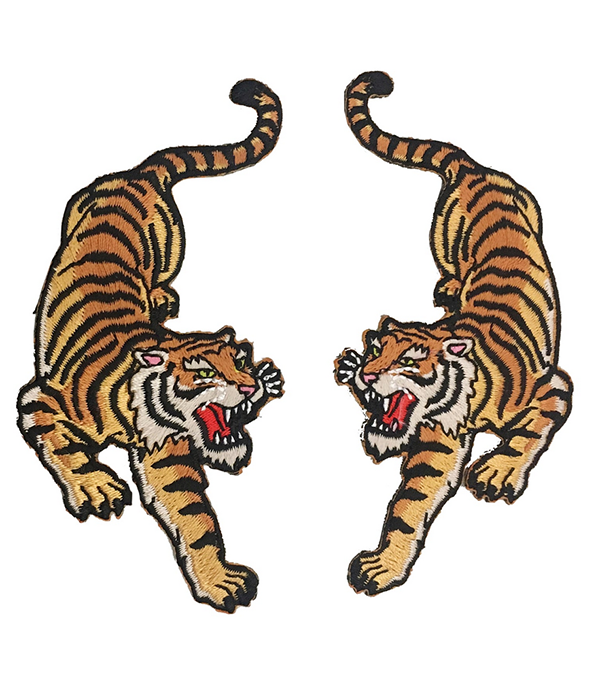Tiger Patches Set of 2