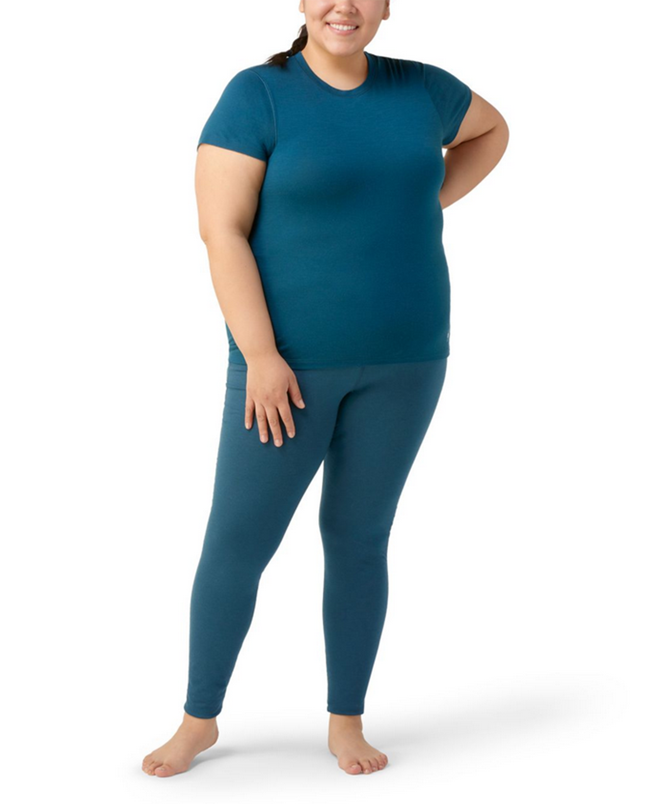 Womens Merino Short Sleeve Tee Plus