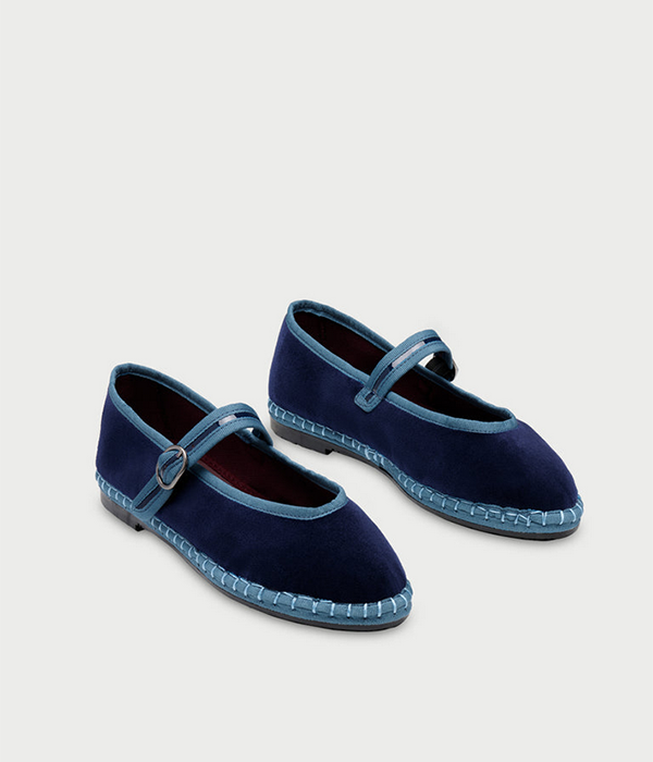 Womens Pierre Shoe in Blue