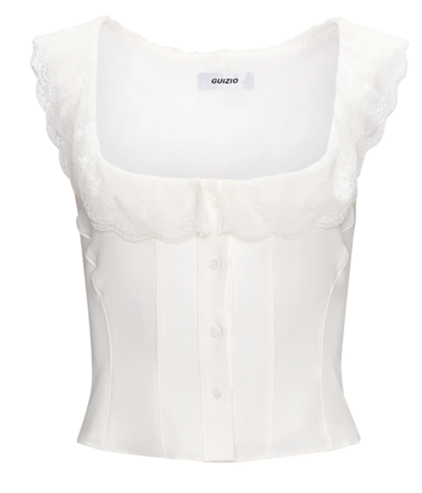 Womens Paloma Lace Top