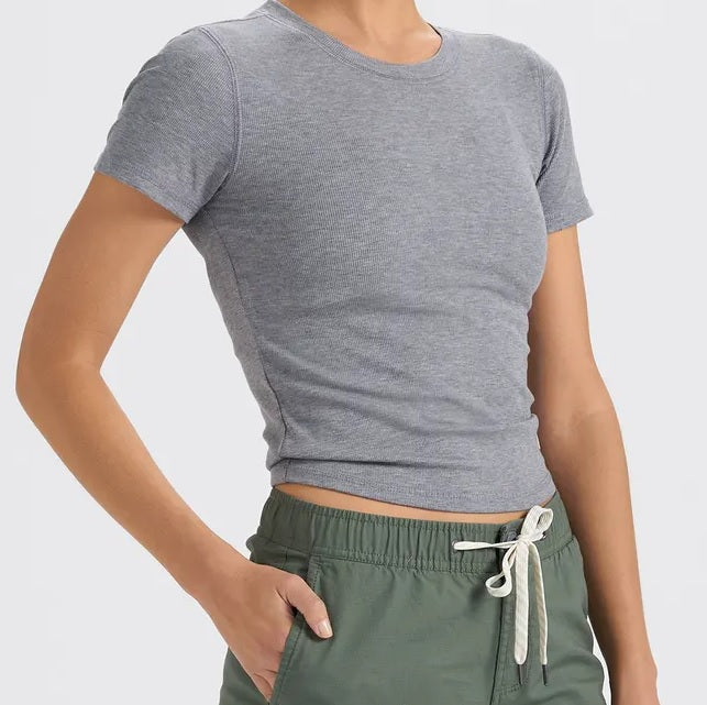 Womens Pose Fitted Tee