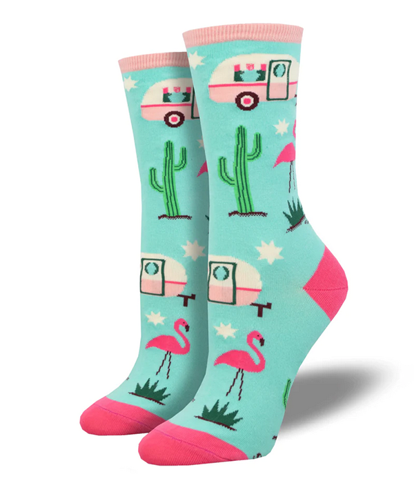 Retro Camper Sock