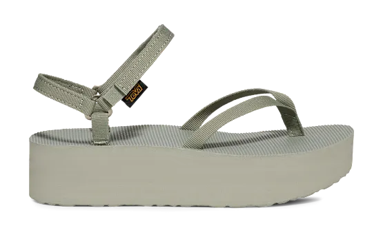 Womens Flatform Sandal Slim