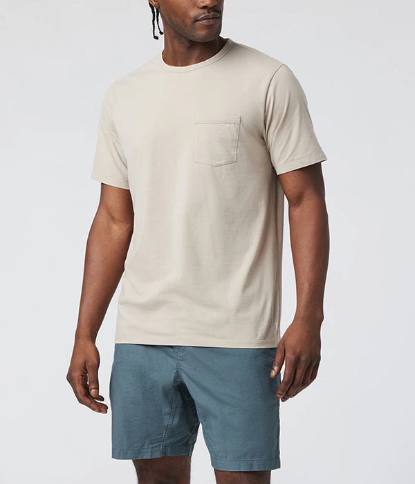 Mens Feather Pocket Tee