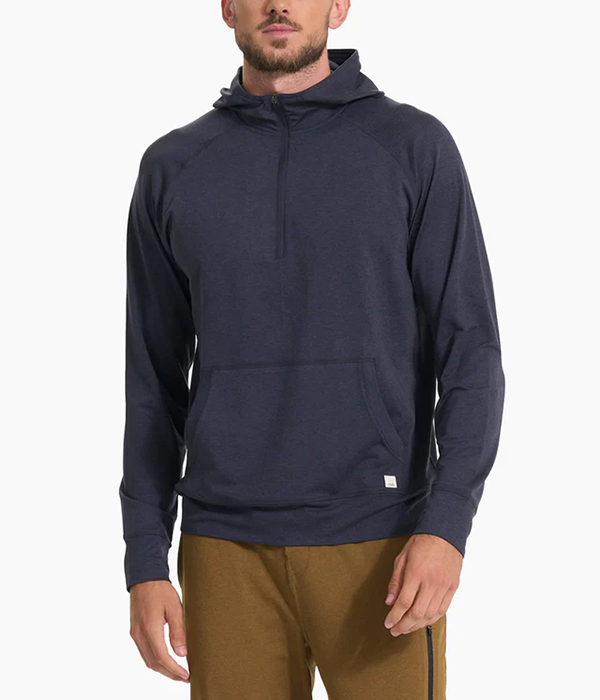Mens Ponto Performance 1/2 Zip Hoodie