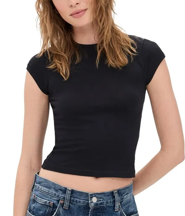 Womens Cap Sleeve Tee