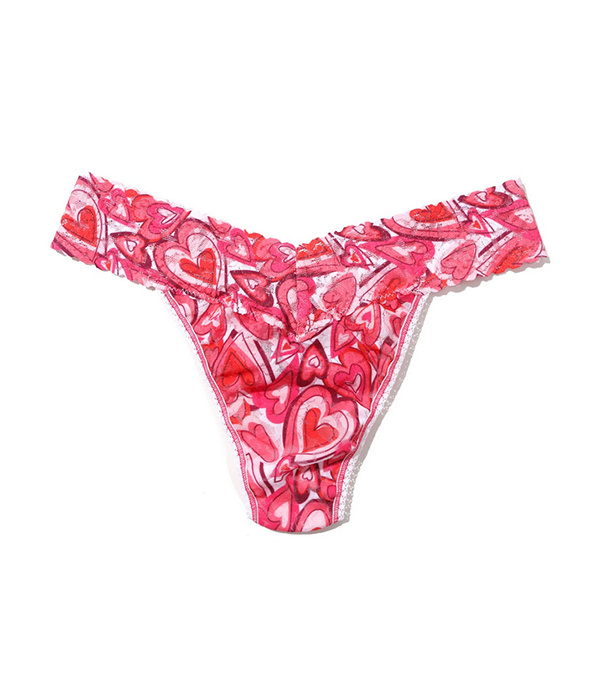 Womens Printed Original Thong Wrapped