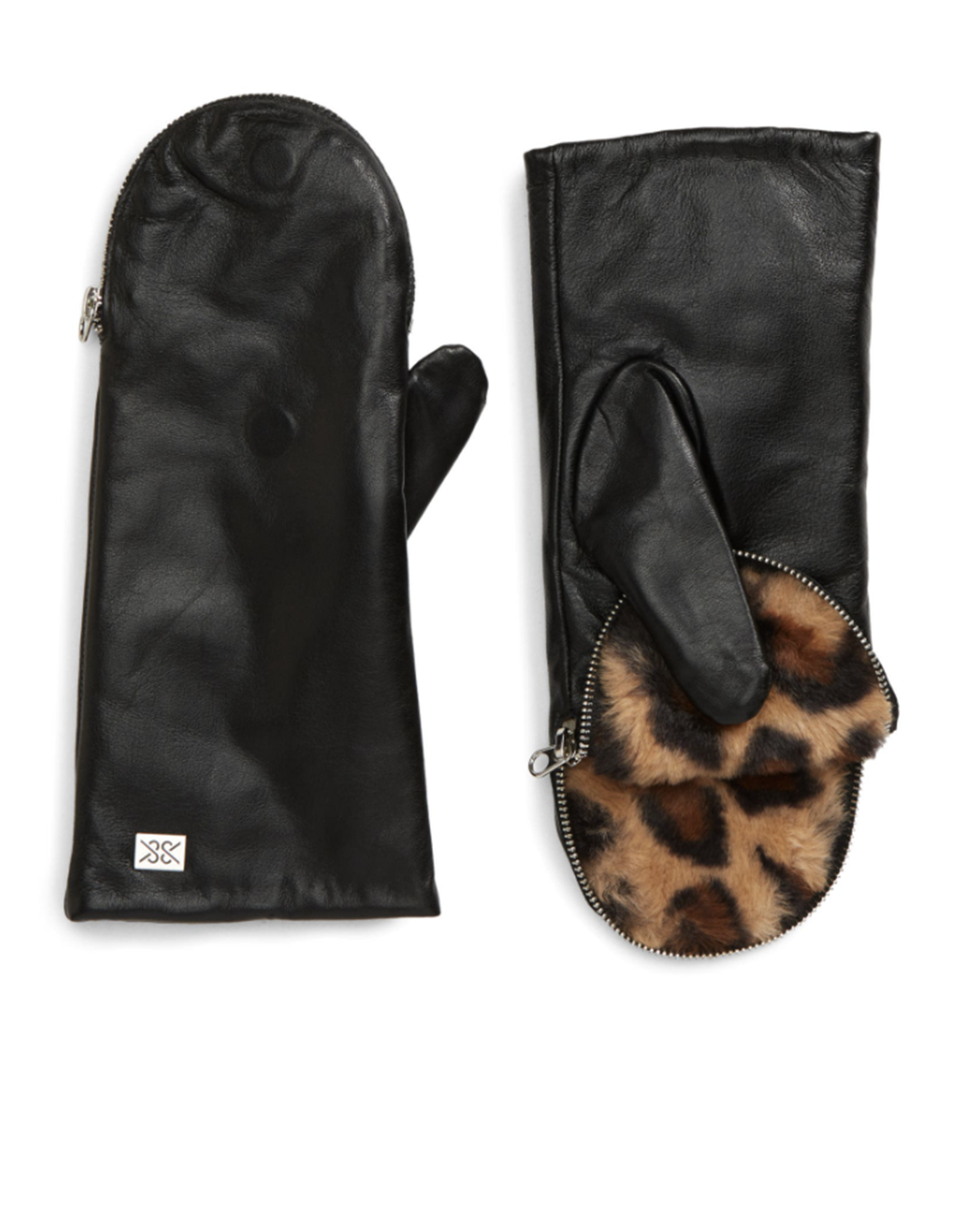 SOIA AND KYO Womens Betrice Leather Gloves