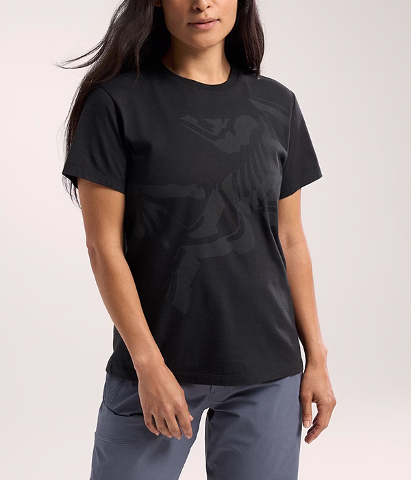 Womens Bird Cotton T-Shirt SS