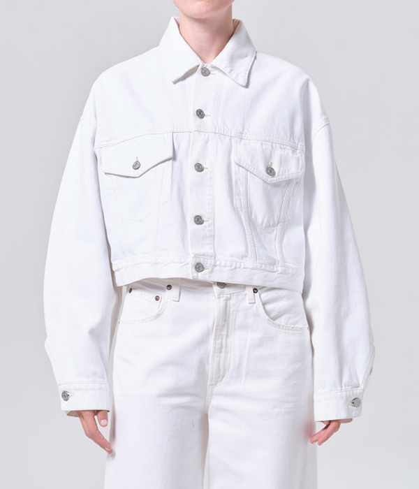 Womens Palmer Jacket in Milkshake