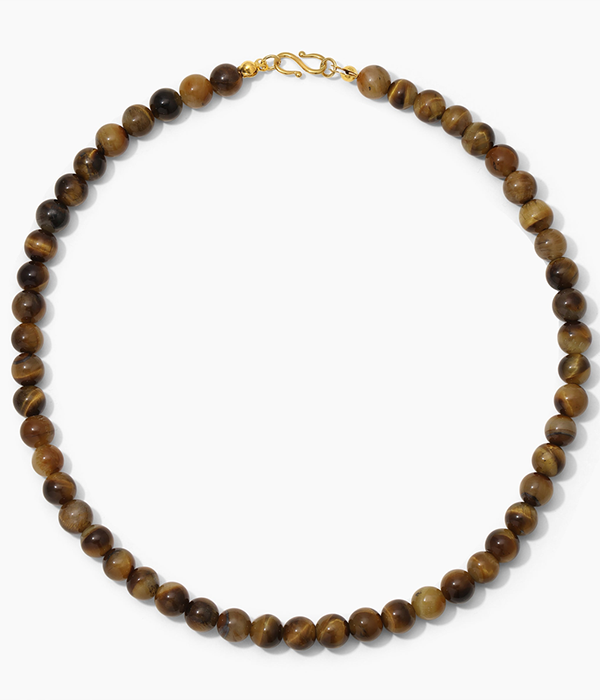 Womens Sol Necklace in Tiger Eye