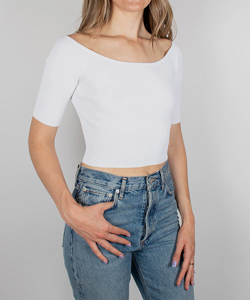 Womens Leah Off Shoulder Tank