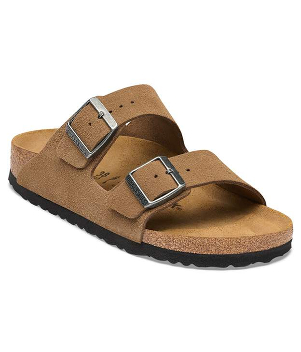 Mens Regular Arizona Suede in Dark Tea