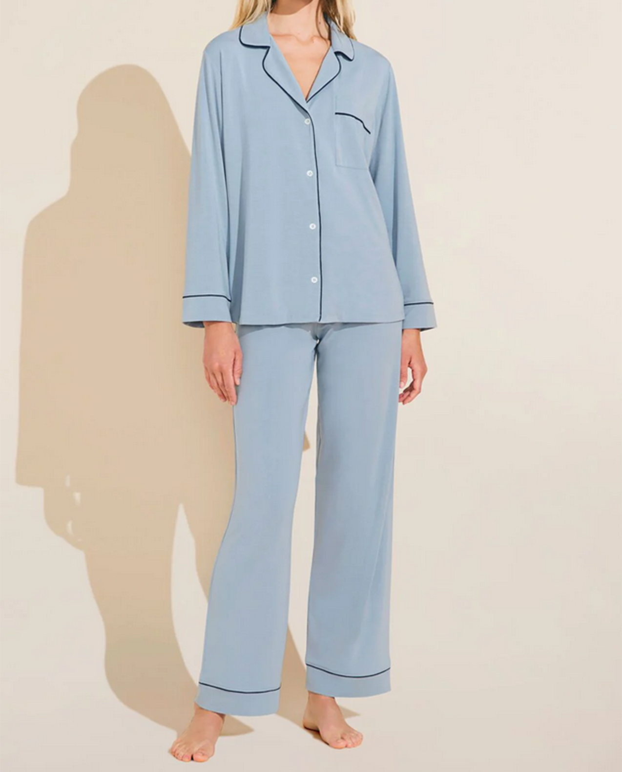 Womens Gisele Long PJ Set