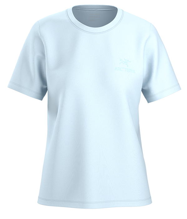 Womens Kragg SL Cotton Emblem Crew SS