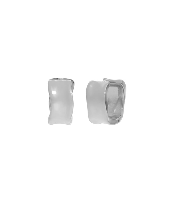 Womens Farrah Huggies in Silver