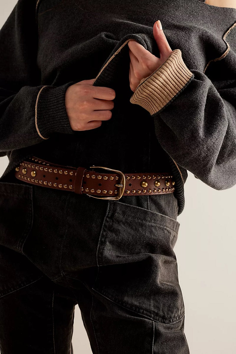 Womens WTF Sola Stud Belt