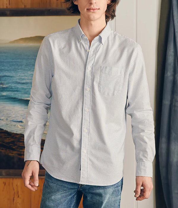 Mens Supima Oxford Shirt