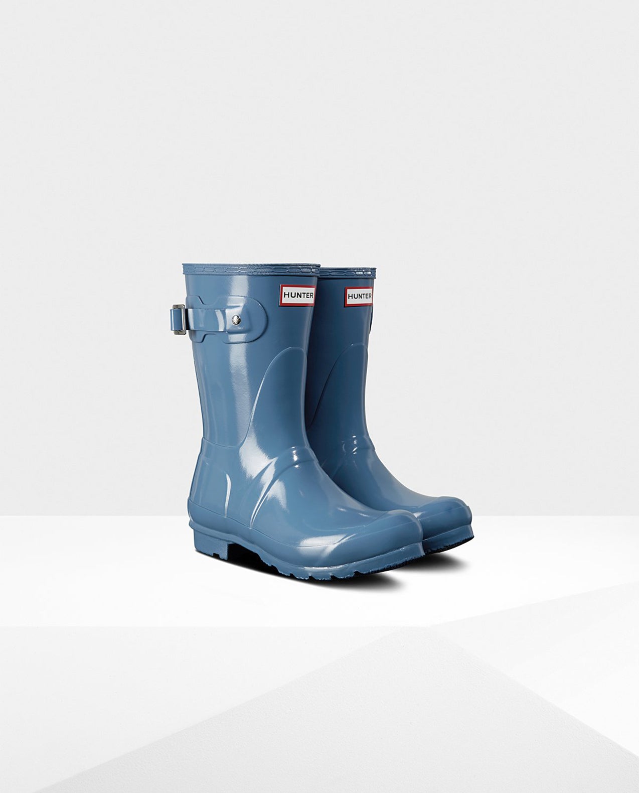 HUNTER BOOTS Womens Original Short - Glossy