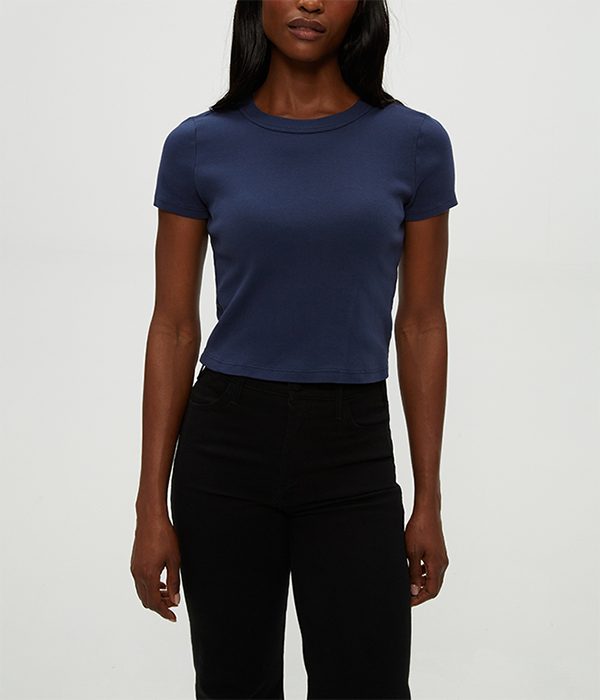 Womens Mimi Crop Tee