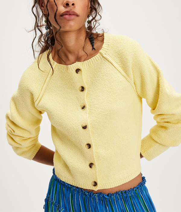 Womens Sydney Shrunken Cardi