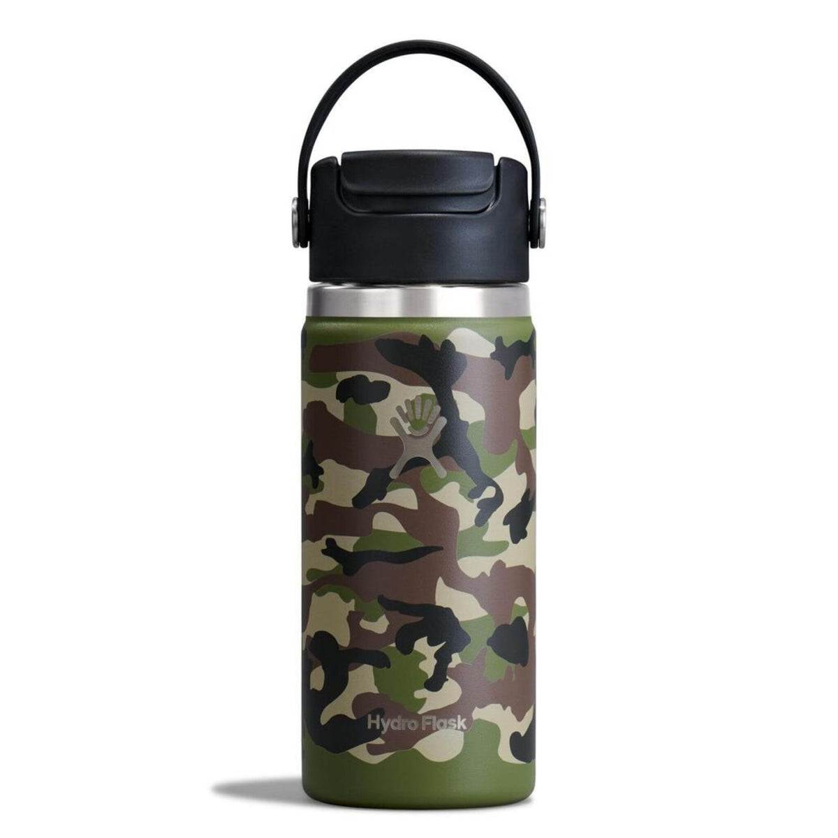 Hydro Flask 16oz Travel Mug Flip Sip Cap-Woodland Camo